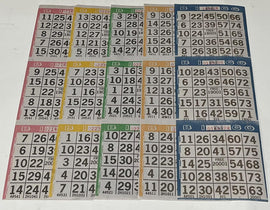 BINGO PAPER 3ON LOOSE