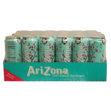 ARIZONA (CAN) GREEN TEA 23oz/24ct/CS